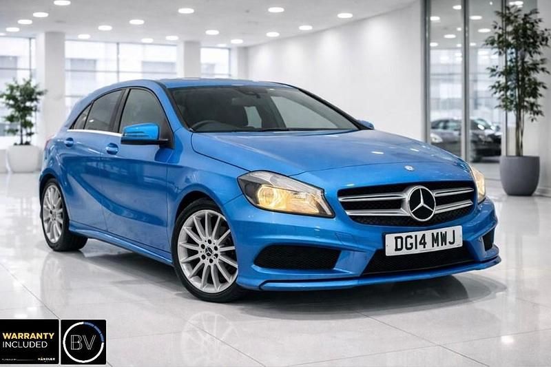 Used Mercedes A180 AMG 2014 Blue Hatchback