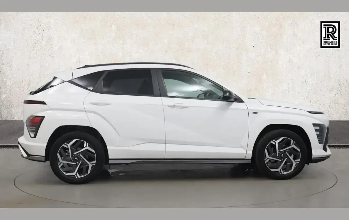 New Hyundai Kona N Line 127 HP (93 kW) 2025 White SUV