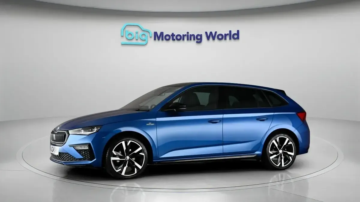 Used Skoda Scala Monte Carlo 116 HP (85 kW) 2024 Blue Hatchback