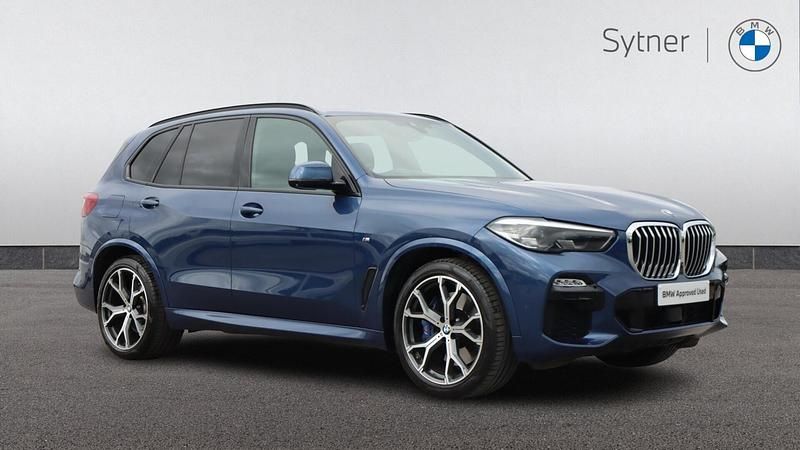 Blue Used 2019 BMW X5 M Sport SUV | £38,000 (Super price) - Image 1/4