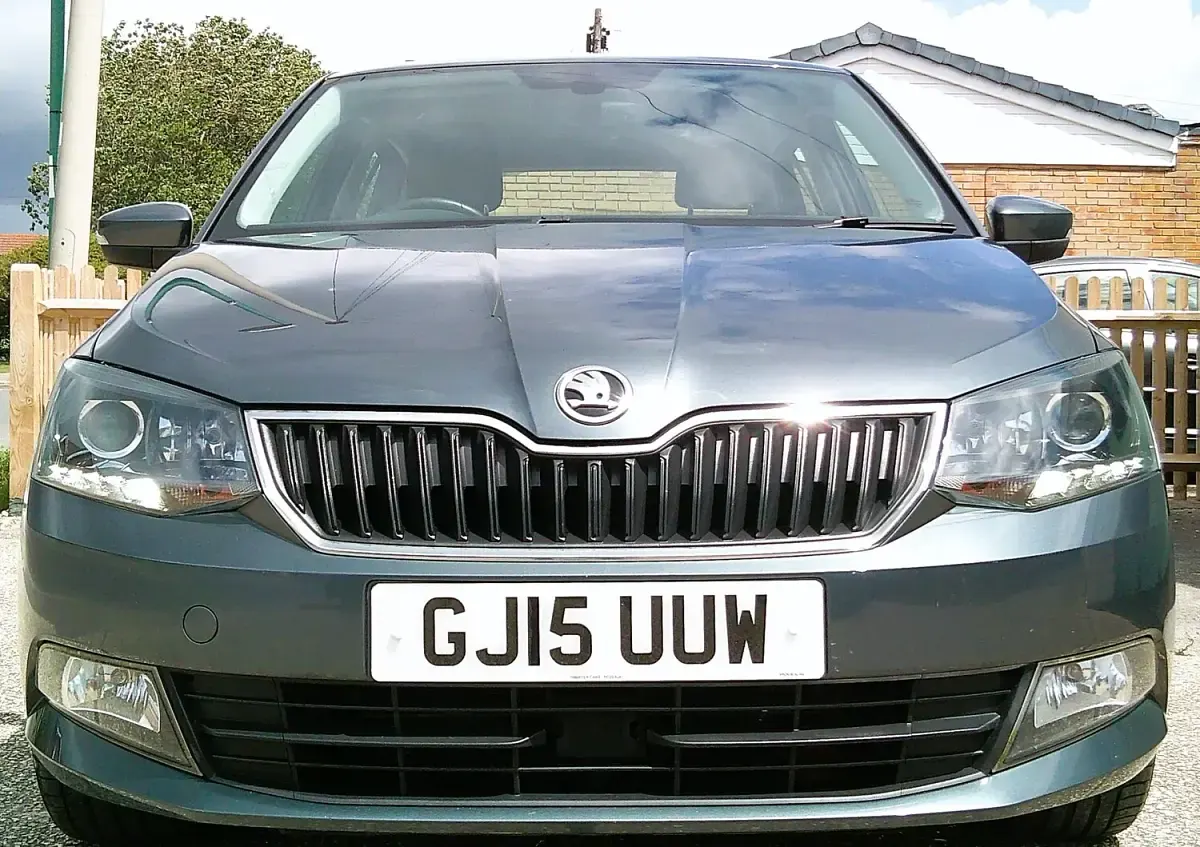 Used Skoda Fabia SE L 90 HP (66 kW) 2015 Grey Hatchback