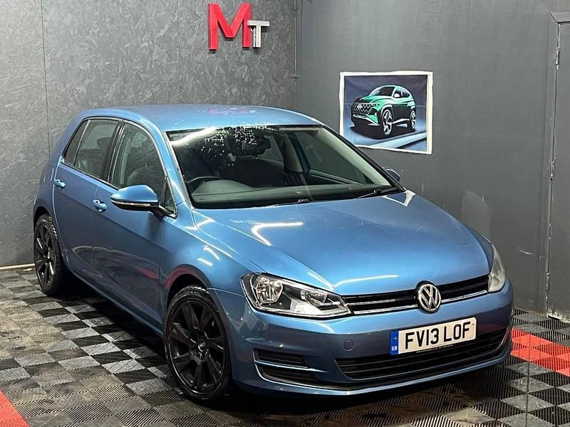 Used VW Golf VII S 2013 Blue Hatchback