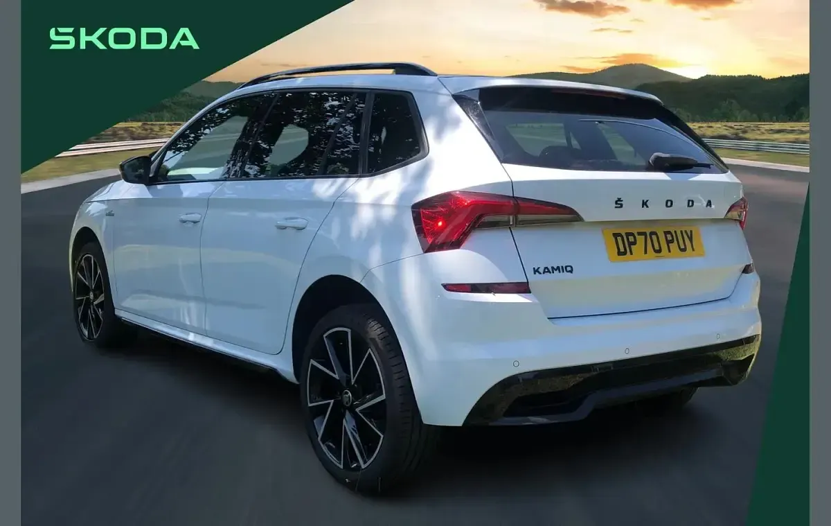Used Skoda Kamiq Monte Carlo 147 HP (108 kW) 2021 White SUV