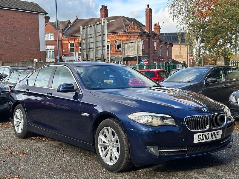 Used BMW 525 2010 Blue Sedan