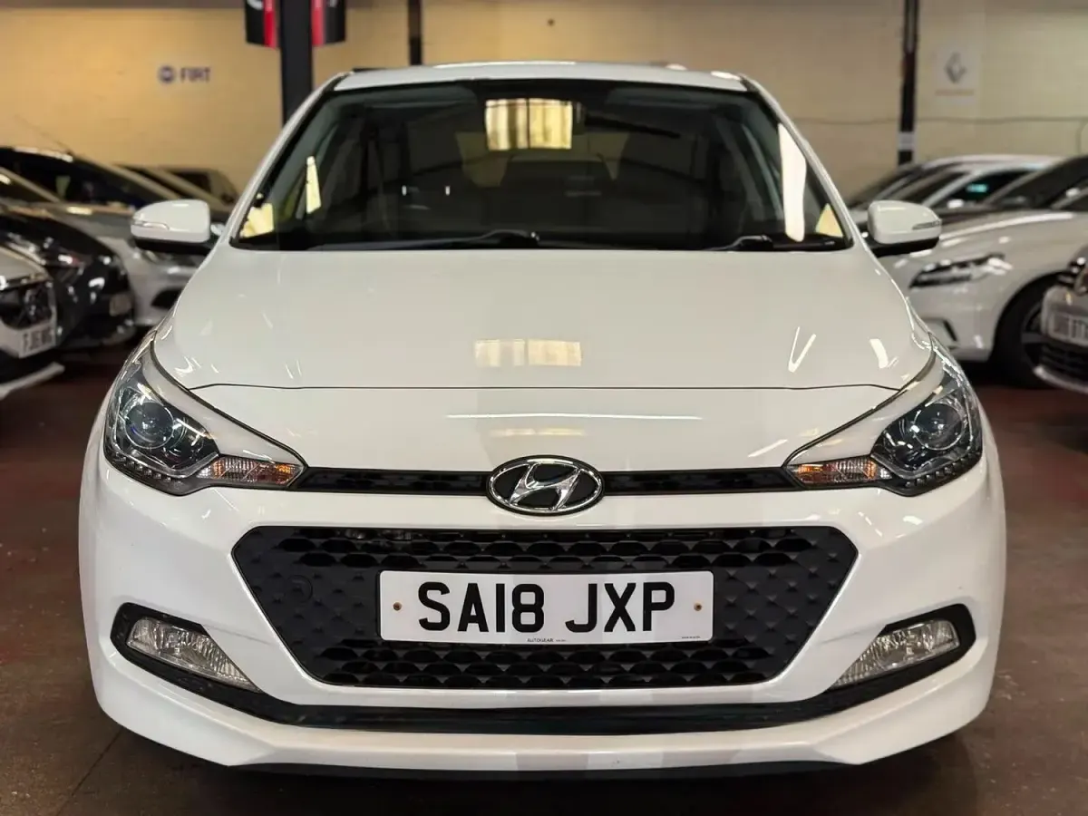 Used Hyundai i20 Premium 2018 White Hatchback