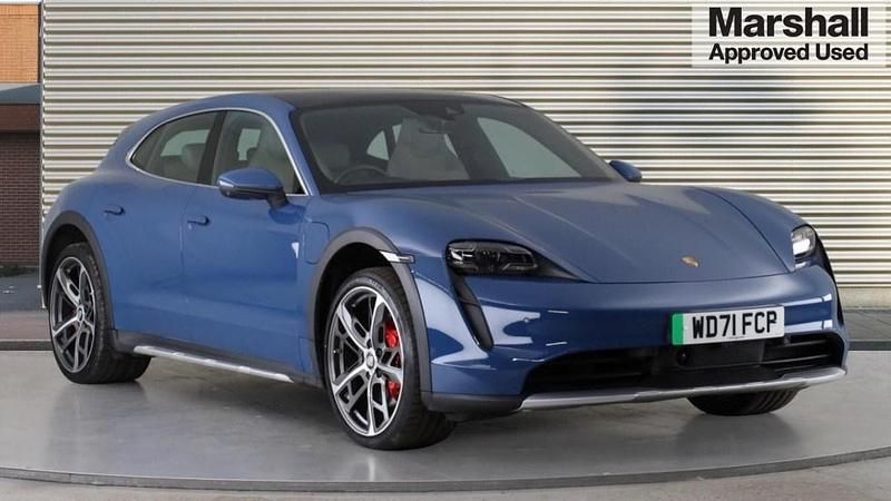 Blue Used 2022 Porsche Taycan Cross Turismo Sedan | £46,490 (Super price) - Image 1/4