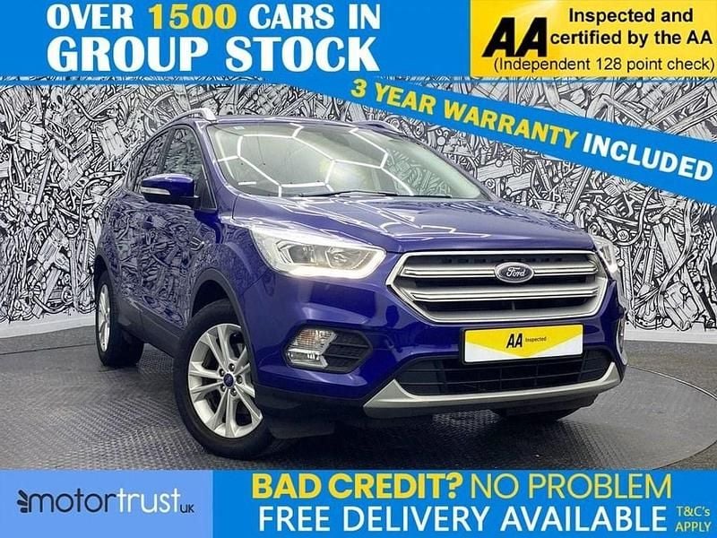 Blue Used 2018 Ford Kuga Titanium SUV | £11,195 (Fair price) - Image 1/2