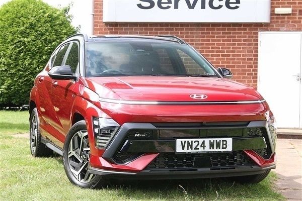 Red Used 2024 Hyundai Kona N Line SUV | £25,990 (A bit pricey) - Image 1/1