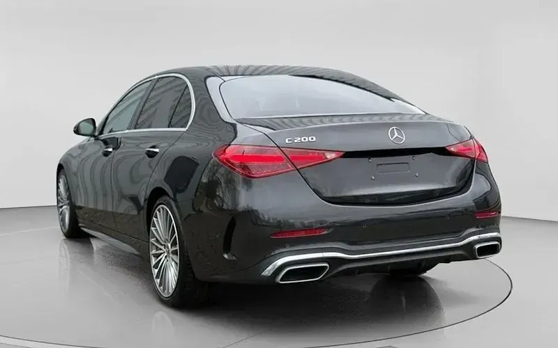 Used Mercedes C200 AMG line 204 HP (150 kW) 2023 Black Sedan