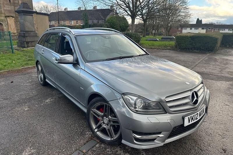Silver Used 2012 Mercedes C250 Estate | £3,995 (Fair price) - Image 1/1