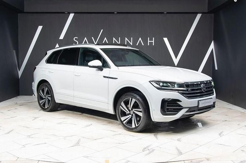 Used VW Touareg R-line 231 HP (169 kW) 2019 White SUV