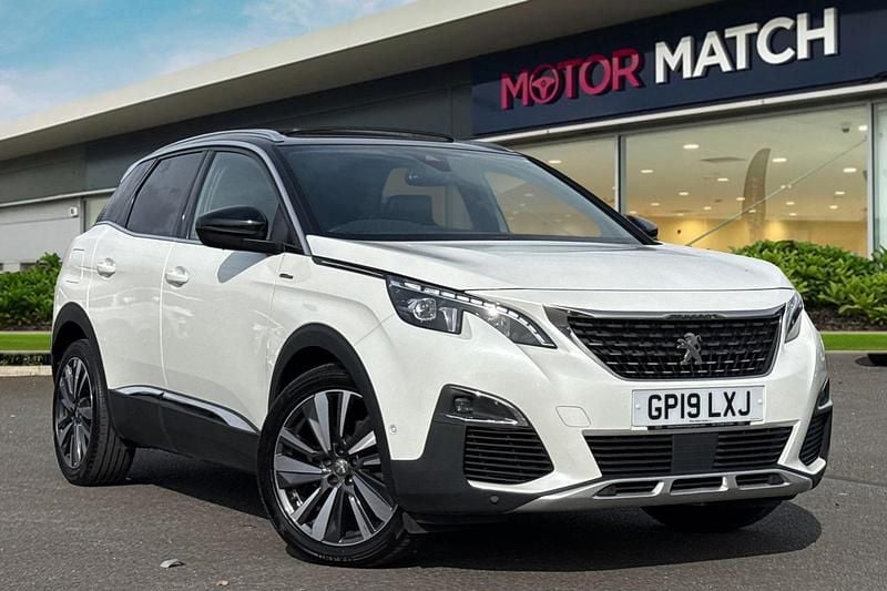 Used Peugeot 3008 GT-line 2019 White SUV