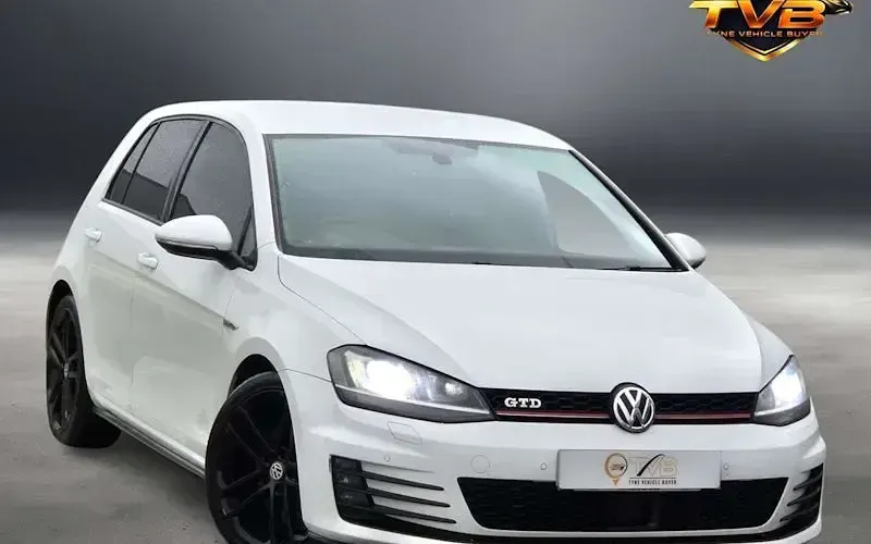 Used VW Golf VII GTD 184 HP (135 kW) 2015 White Hatchback
