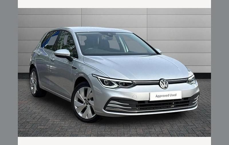 Used VW Golf VIII R-line 147 HP (108 kW) 2020 Silver Hatchback