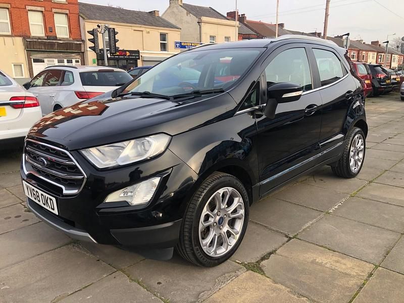 Used Ford Ecosport Titanium 125 HP (91 kW) 2019 Black SUV