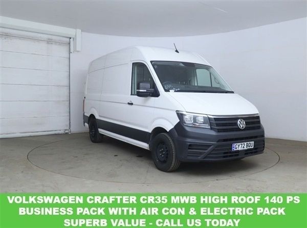 White Used 2022 VW Crafter Trendline Van | £23,988 (Expensive) - Image 1/1