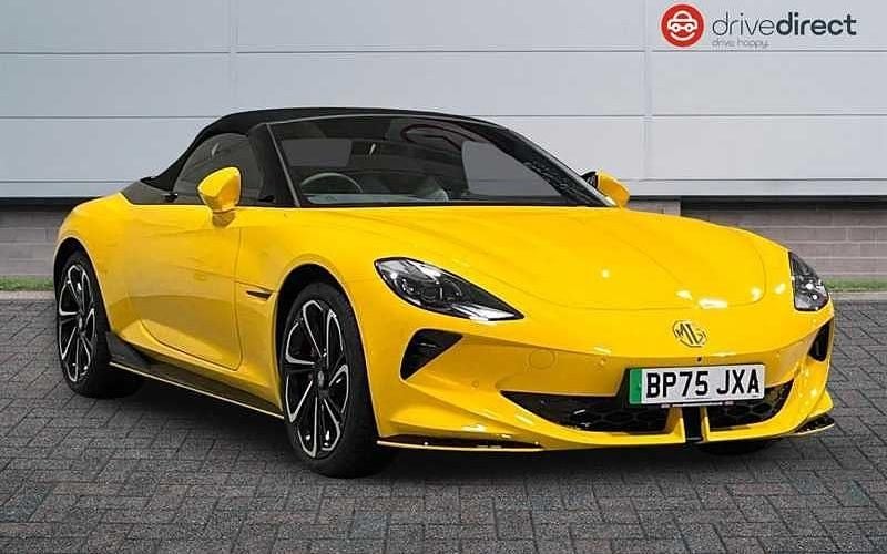 New MG Cyberster 375 kW (510 HP) 2025 Premium  inca yellow Cabriolet