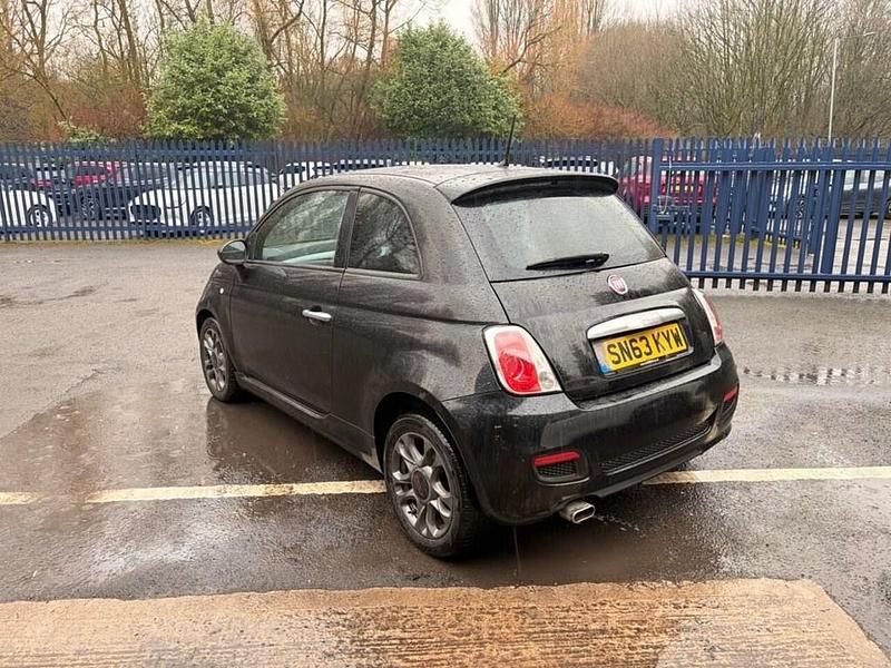 Used Fiat 500 S 69 HP (50 kW) 2013 Black Hatchback