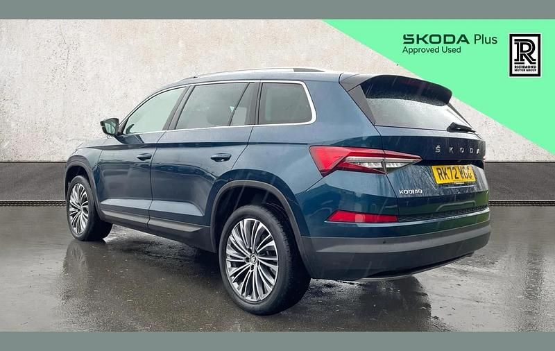 Used Skoda Kodiaq SE L Executive 147 HP (108 kW) 2022 Blue SUV