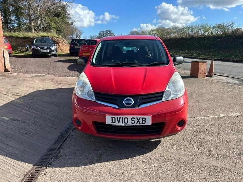 Used Nissan Note Visia 90 HP (66 kW) 2010 Red Hatchback