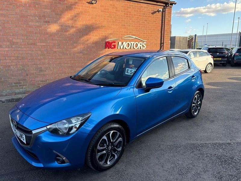 Blue Used 2018 Mazda 2 Edition Hatchback | £5,495 (Good price) - Image 1/4