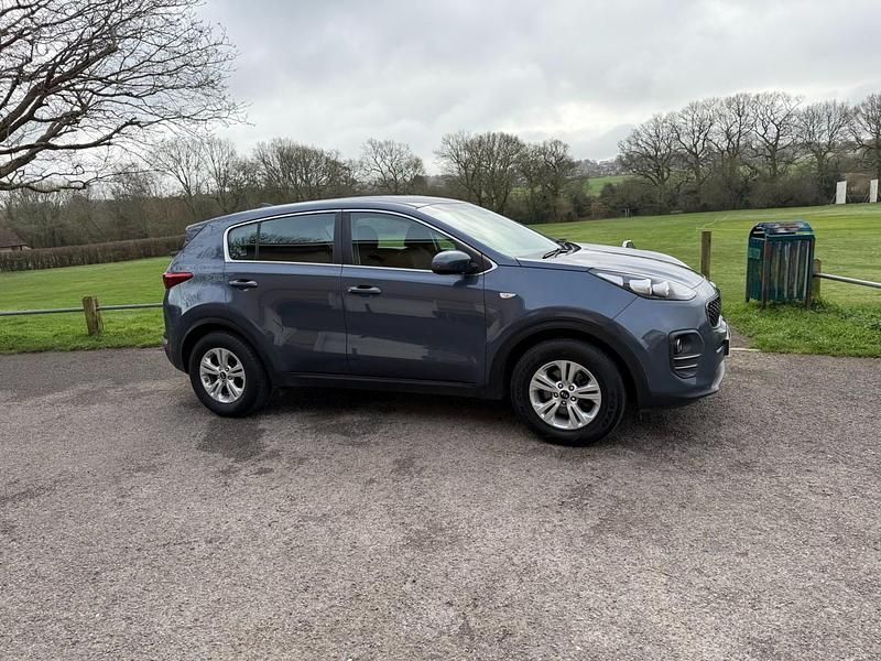 Used Kia Sportage 114 HP (83 kW) 2018 Blue SUV