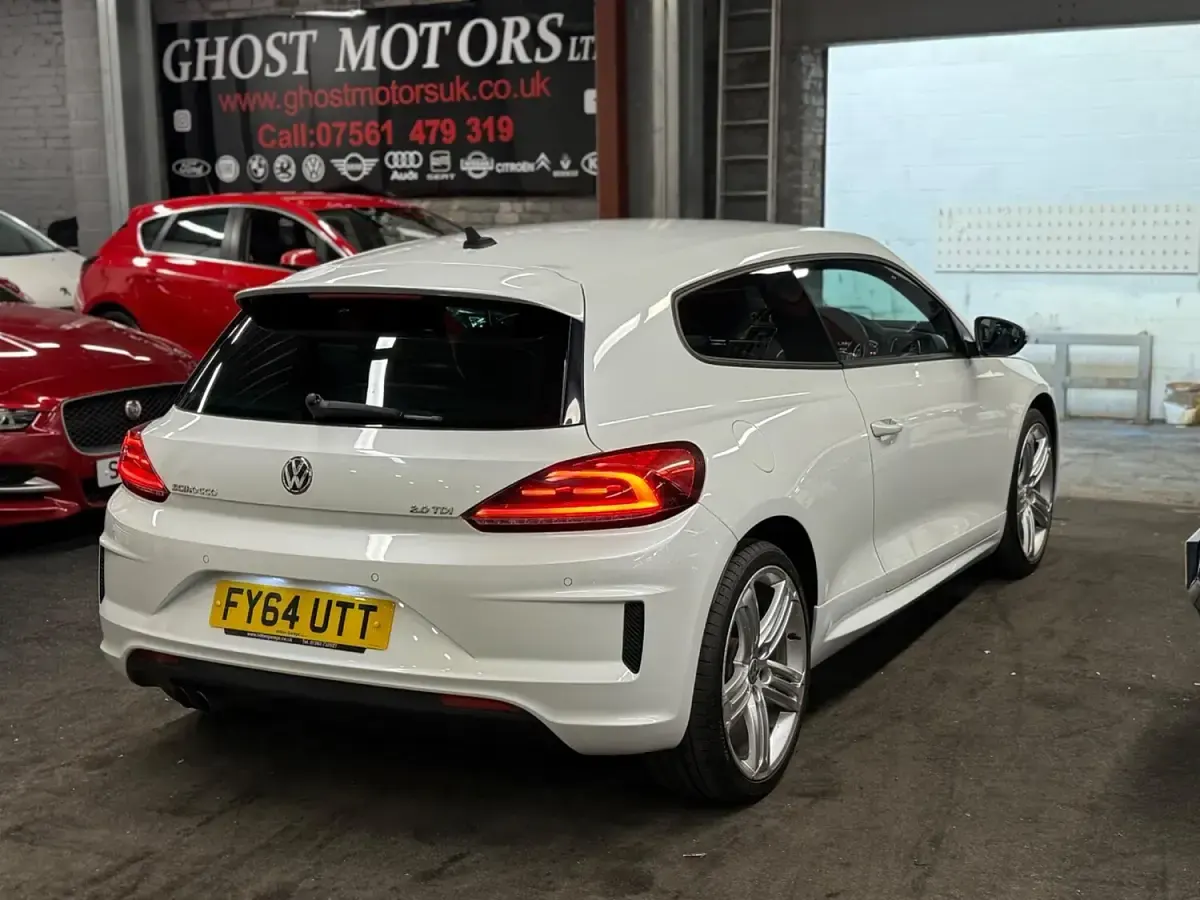 Used VW Scirocco R-line 2014 White Coupe