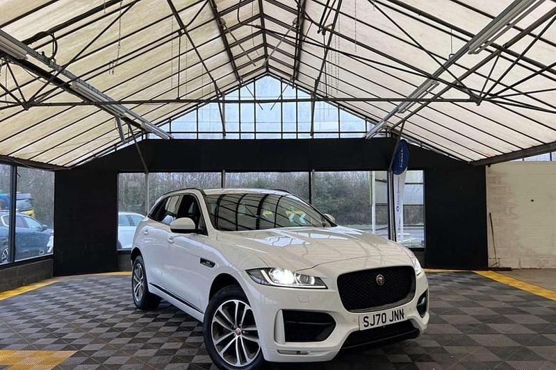 Used Jaguar F-Pace R-Sport 180 HP (132 kW) 2020 White SUV