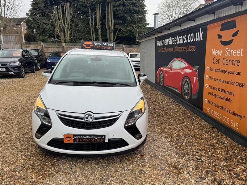 Used Vauxhall Zafira Tourer 2015 White MPV