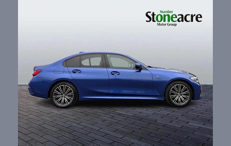 Used BMW 320 M Sport 180 HP (132 kW) 2022 Blue Sedan