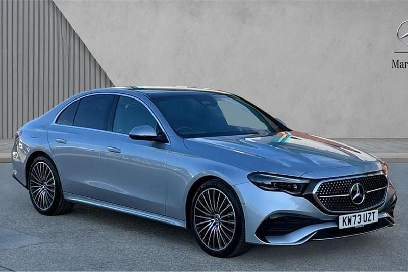 Silver Used 2023 Mercedes E200 AMG Line Premium Plus Sedan | £49,304 (Fair price) - Image 1/4