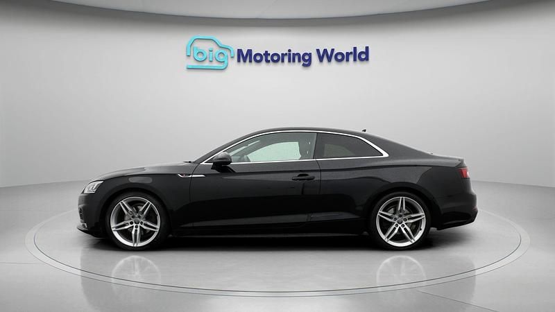 Used Audi A5 S-Line 148 HP (108 kW) 2019 Black Coupe