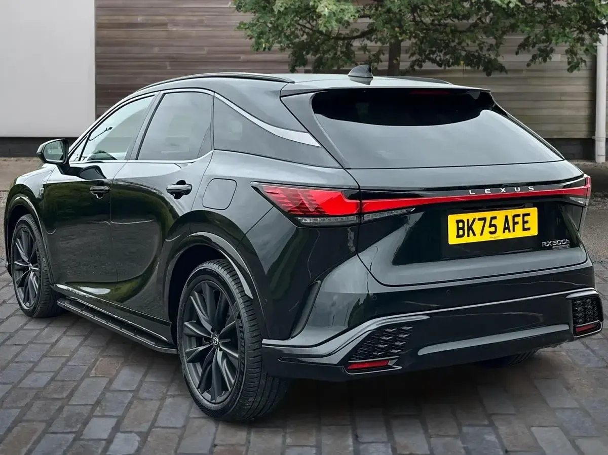 Used Lexus RX500h Sport Line 371 HP (272 kW) 2025 Black SUV