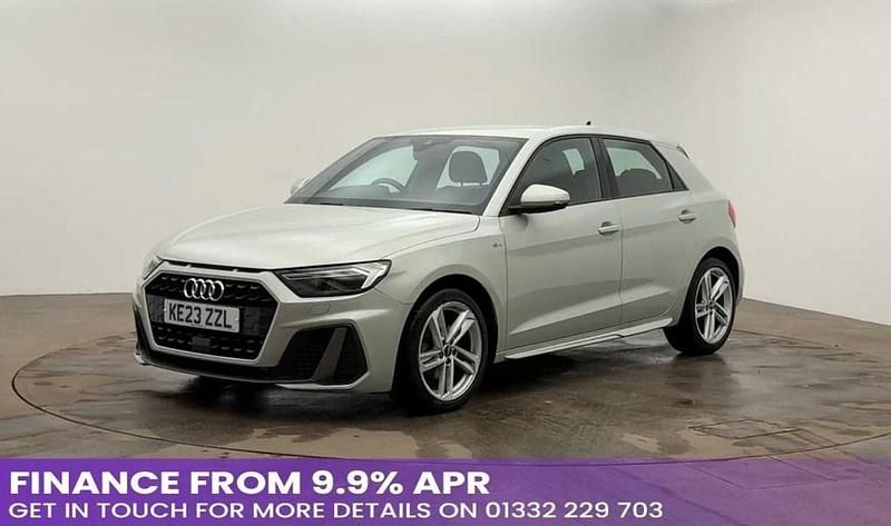 Silver Used 2023 Audi A1 S-Line Hatchback | £18,985 (Good price) - Image 1/4