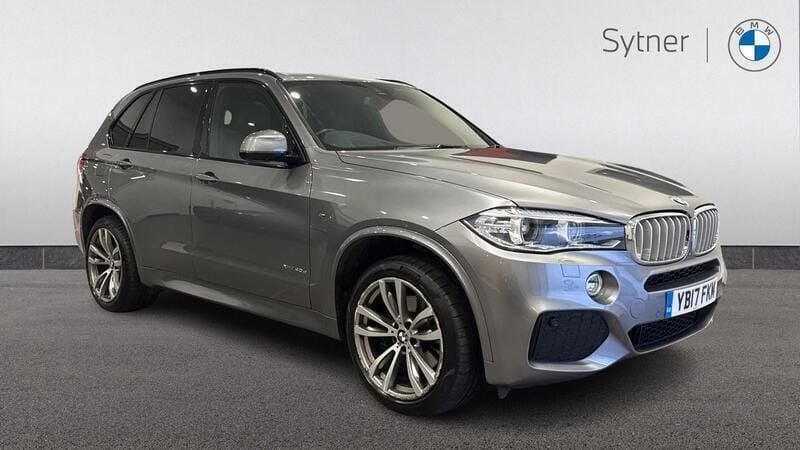 Grey Used 2017 BMW X5 M Sport SUV | £27,000 (A bit pricey) - Image 1/4