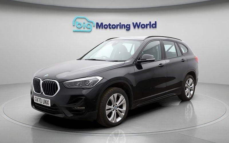 Used BMW X1 Sport Line 140 HP (102 kW) 2020 Black SUV
