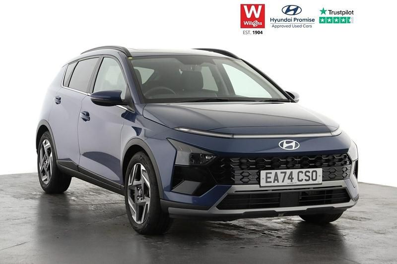 Blue Used 2024 Hyundai Bayon Ultimate SUV | £16,995 (Fair price) - Image 1/3