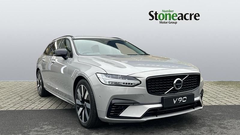 New Volvo V90 Plus 345 HP (253 kW) 2025 Silver Estate