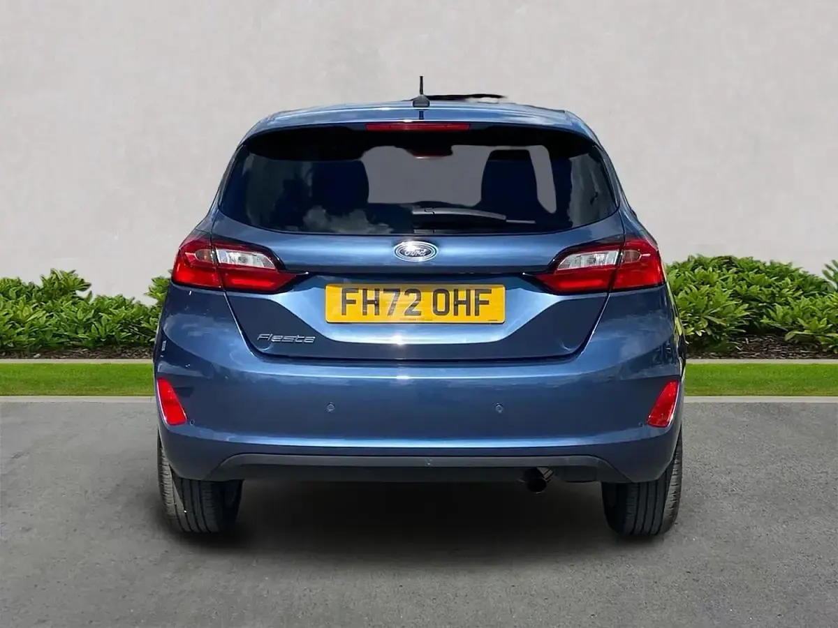 Used Ford Fiesta Titanium 2023 Blue Hatchback