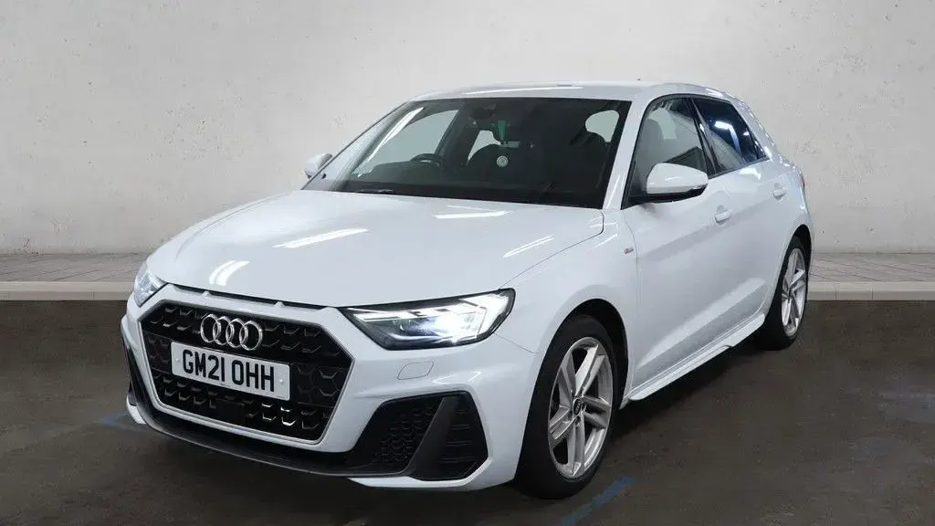 Used Audi A1 Sportback S-Line 110 HP (80 kW) 2021 White Hatchback
