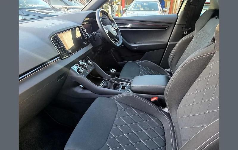 Used Skoda Karoq SportLine 147 HP (108 kW) 2022 Graphite grey metallic SUV