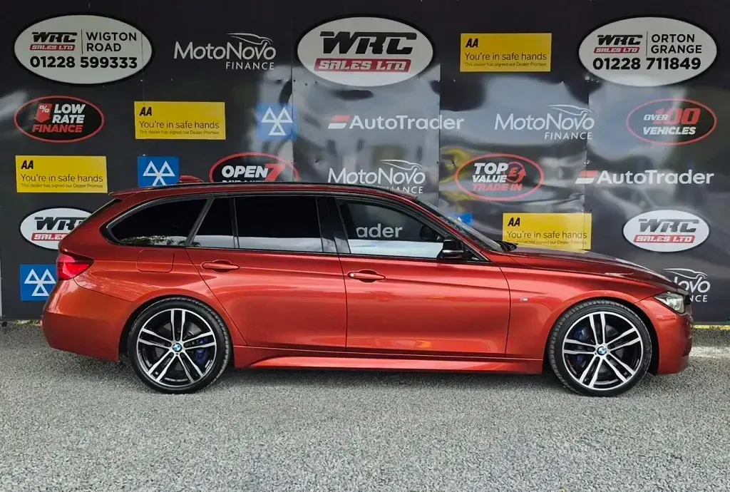 Used BMW 320 M Sport 190 HP (139 kW) 2018 Orange Estate