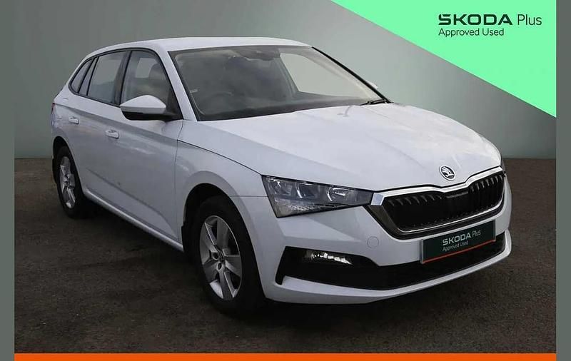 White Used 2023 Skoda Scala SE Hatchback | £13,750 (Fair price) - Image 1/4
