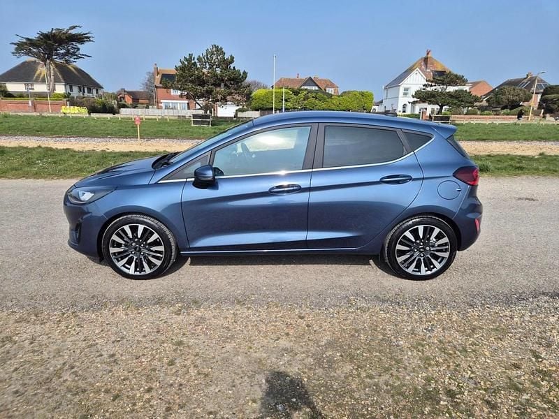 Used Ford Fiesta Titanium X 2023 Blue Hatchback