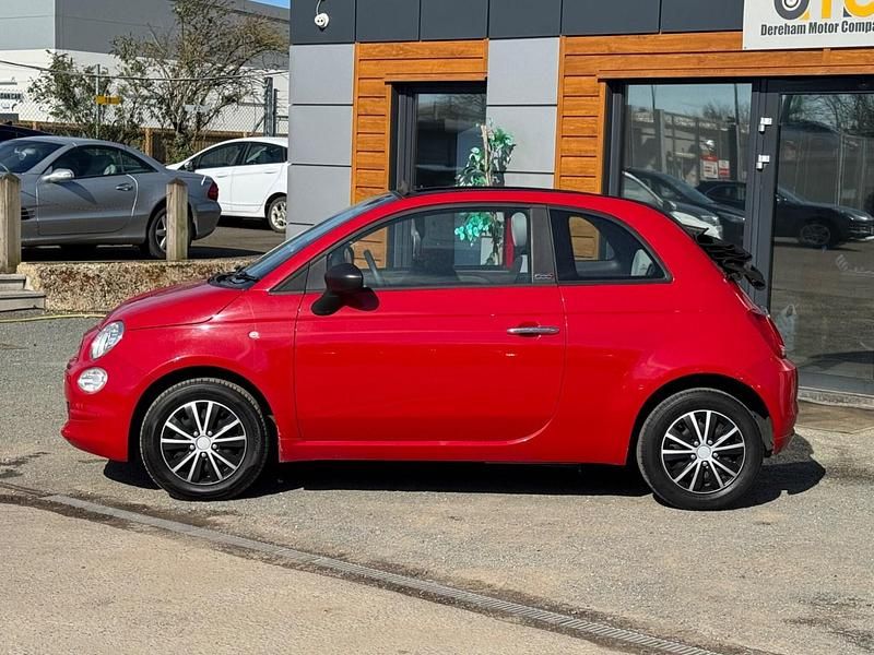 Used Fiat 500 Pop 2019 Red Cabriolet
