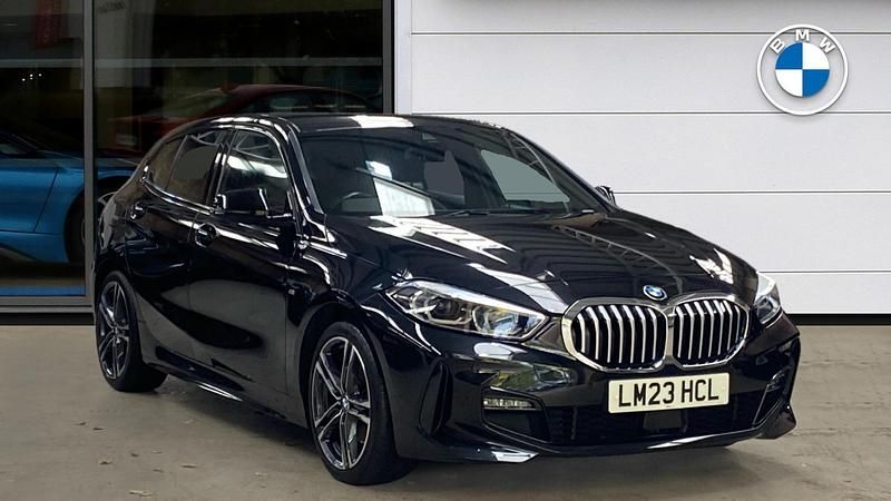 Black Used 2023 BMW 118 M Sport Hatchback | £20,800 (Good price) - Image 1/4