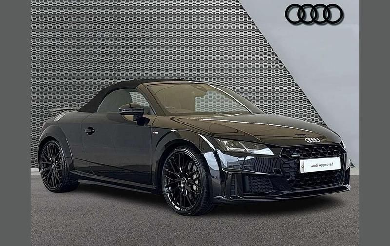 Used Audi TT Roadster Black Edition 245 HP (180 kW) 2019 Black Cabriolet