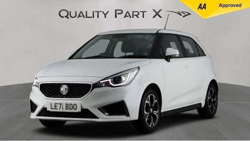 Used MG MG3 Exclusive 106 HP (77 kW) 2022 White Hatchback