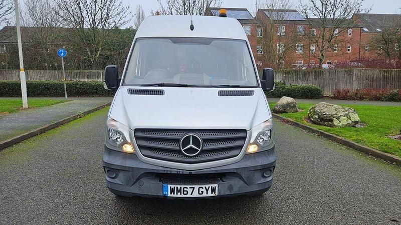 Używany Mercedes Sprinter 2018 Srebrny Van