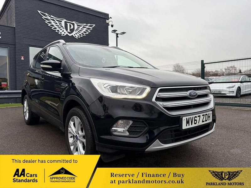 Black Used 2017 Ford Kuga Titanium SUV | £7,995 (Fair price) - Image 1/4